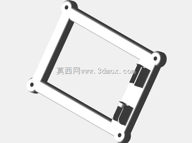 Raspberry Pi 4B 3.5 英寸触摸屏外壳,适用于 3D 打印机