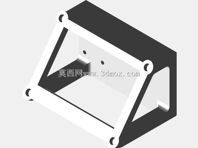 Raspberry Pi 4B 3.5 英寸触摸屏外壳,适用于 3D 打印机