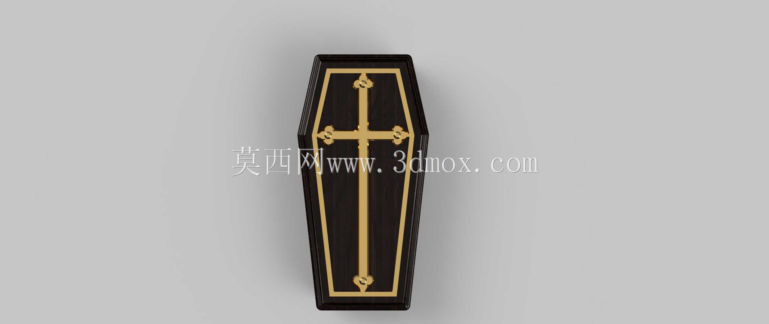 带十字架的棺材