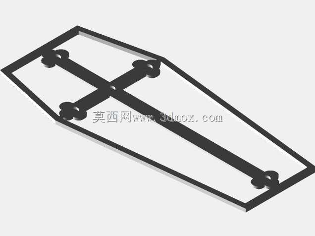 带十字架的棺材