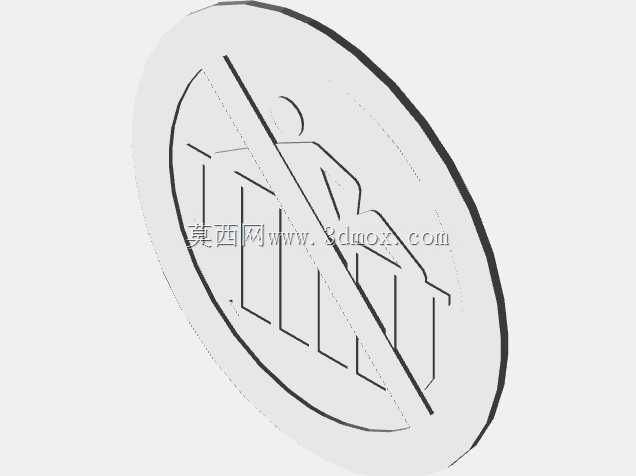 ���н�ֹ��־������ ISO 7010