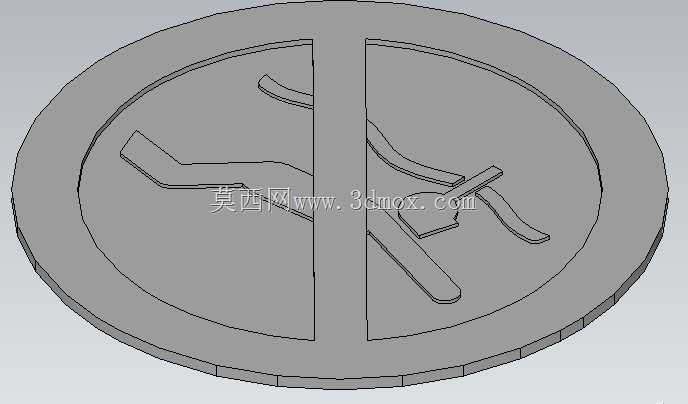 ���н�ֹ��־������ ISO 7010