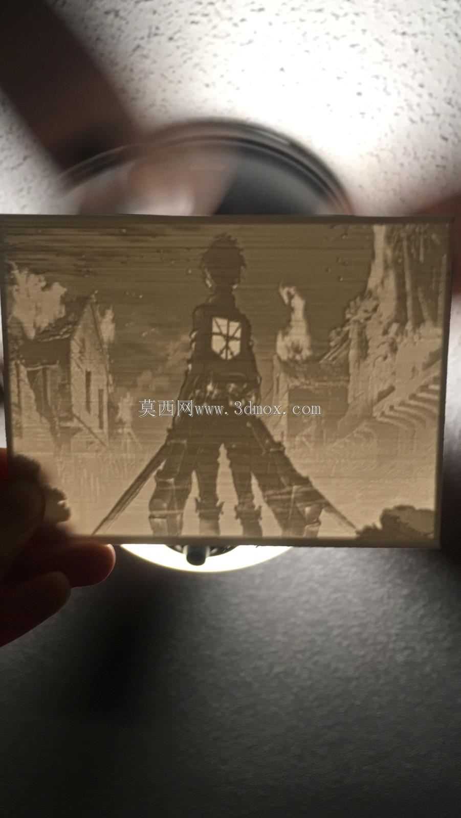 进击的巨人 / 进击的巨人 - Lithophane