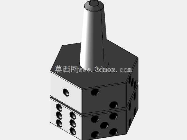 六角双陀螺骰子