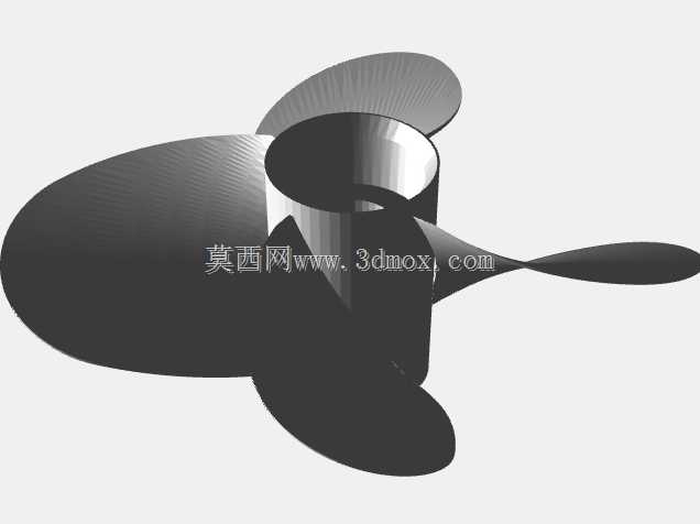固定支架螺旋桨