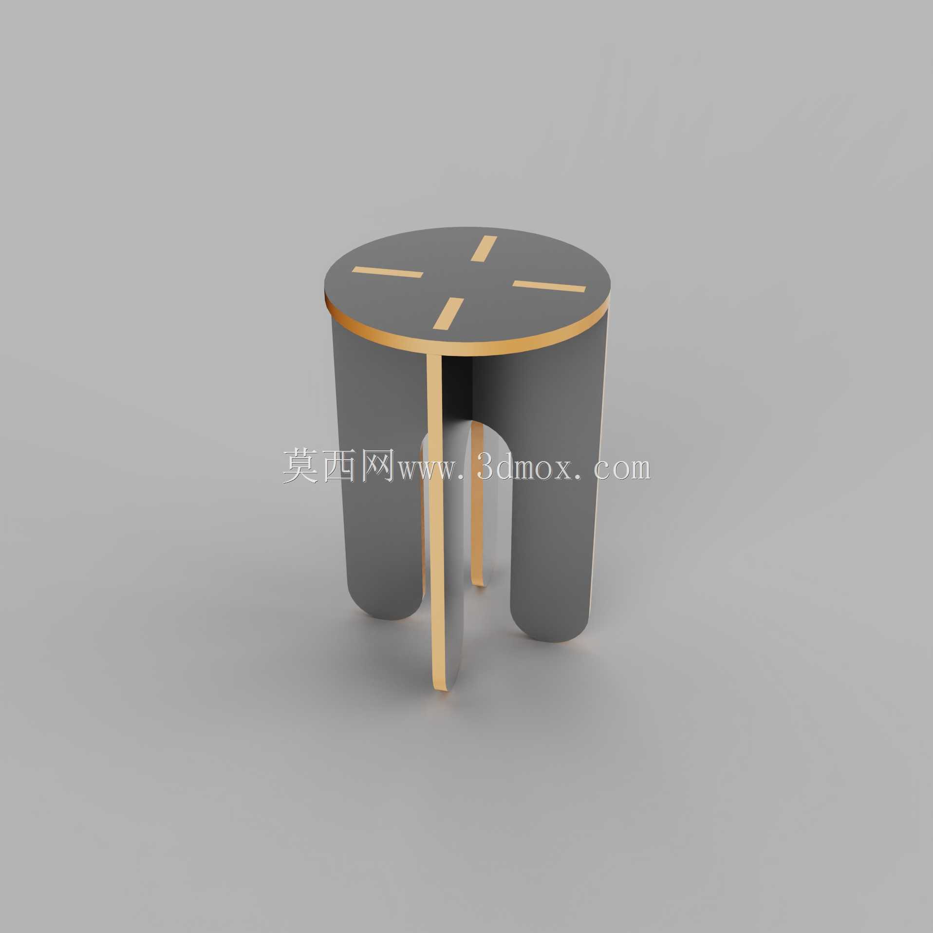 十字锁胶合板凳设计 | CNC 加工 | DXF 文件可用