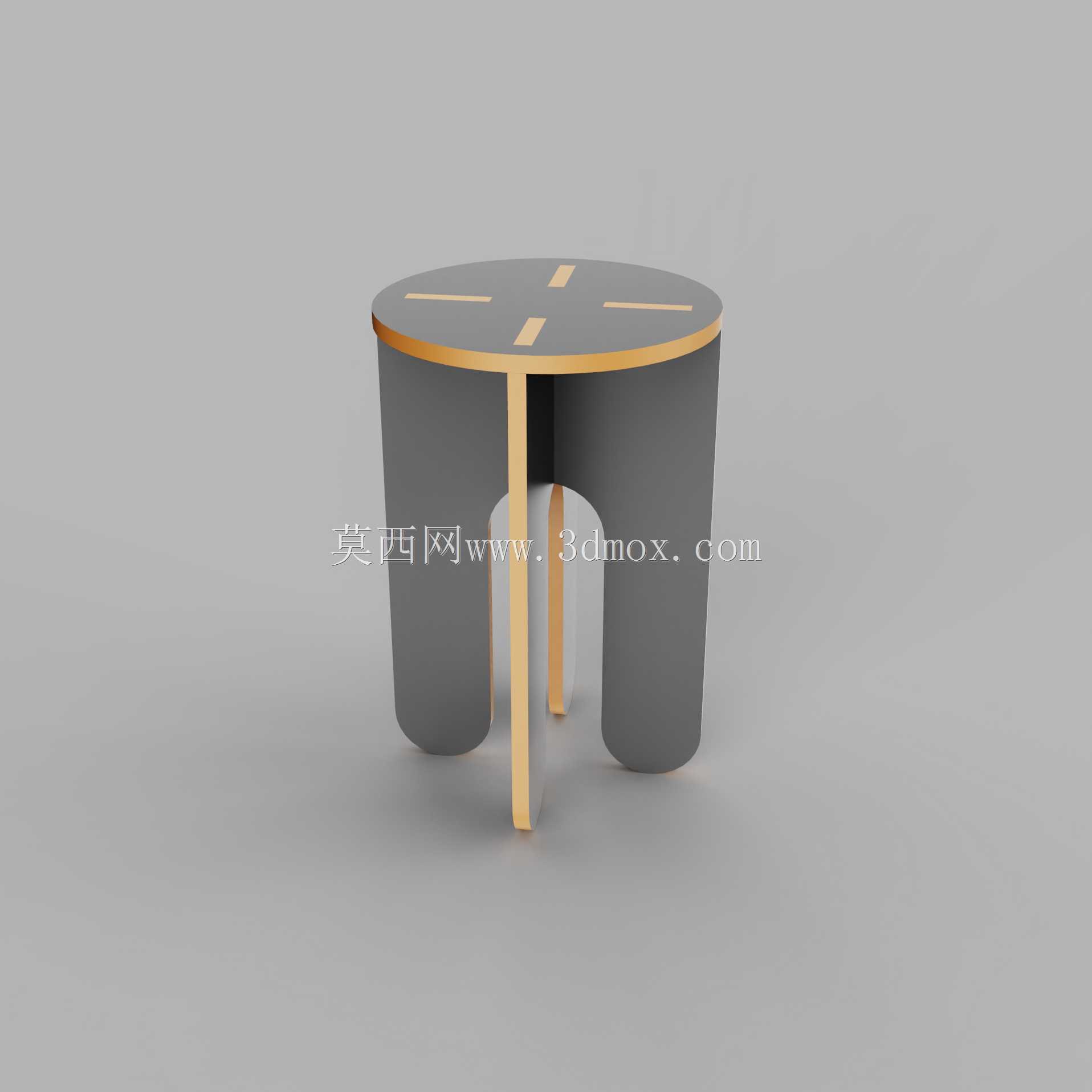 十字锁胶合板凳设计 | CNC 加工 | DXF 文件可用