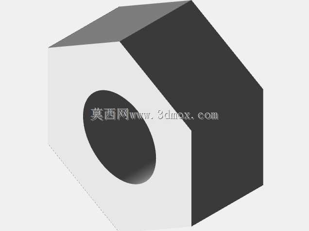 旋转六角形零件