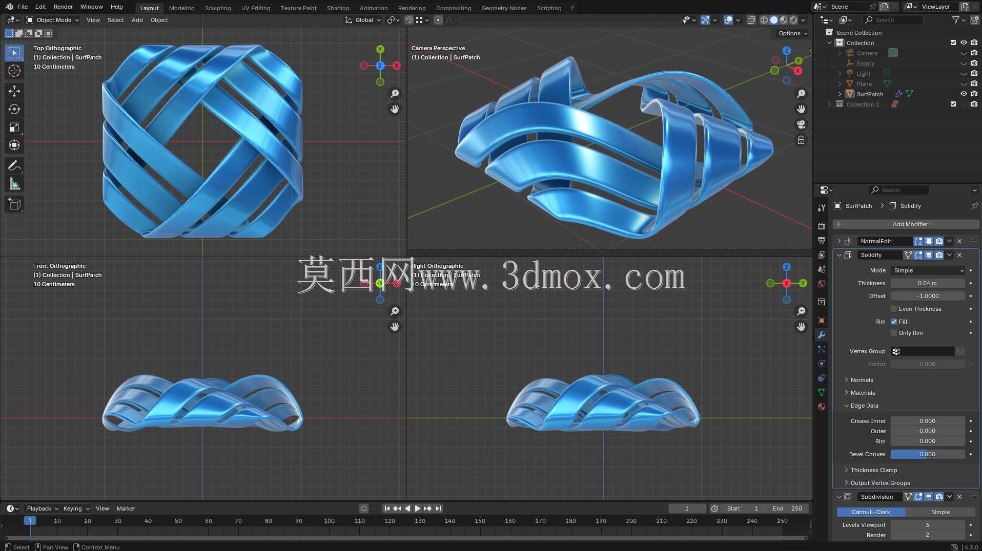 Yüzey Modelleme 3 - D?ngü
