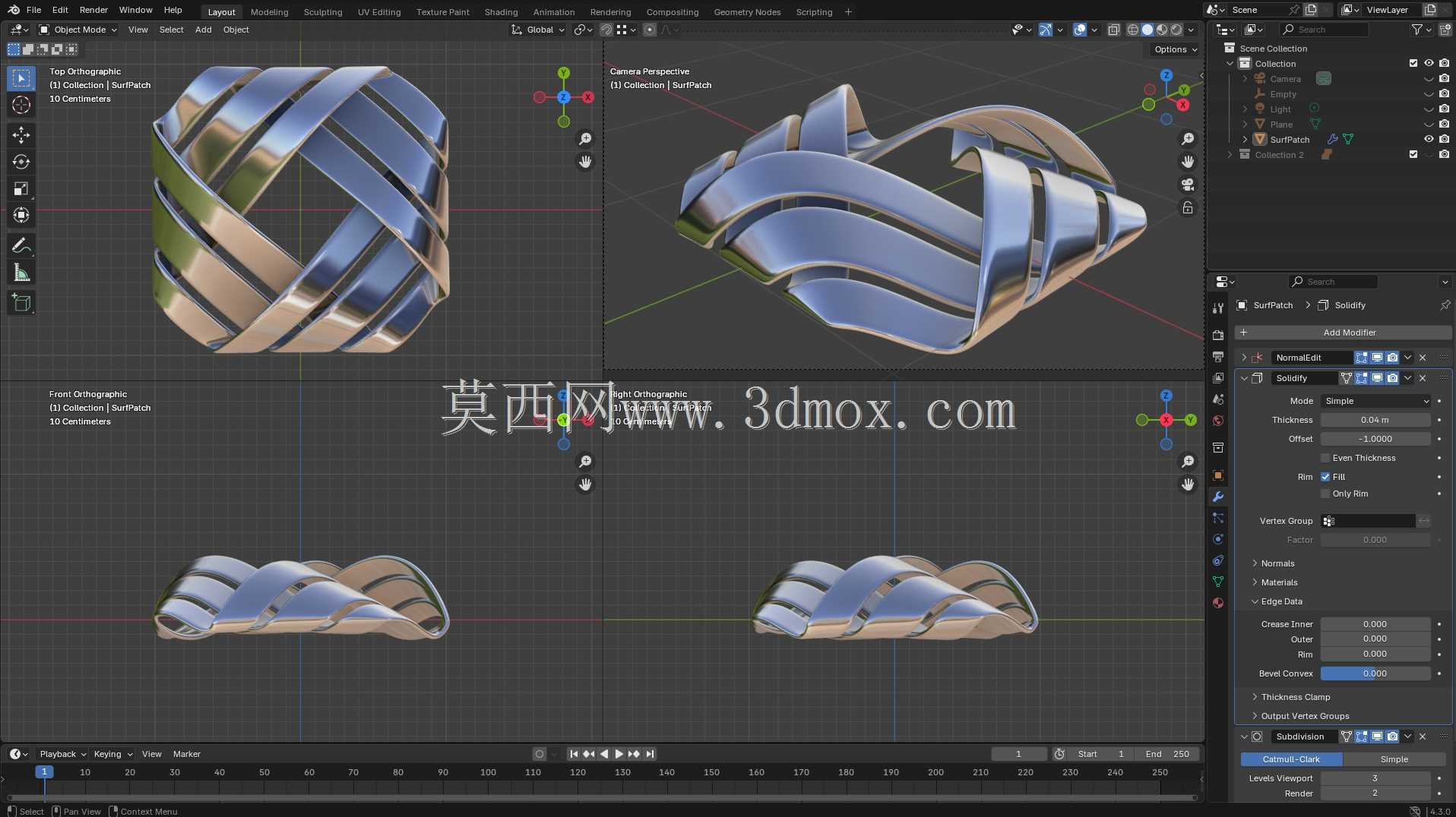 Yüzey Modelleme 3 - D?ngü