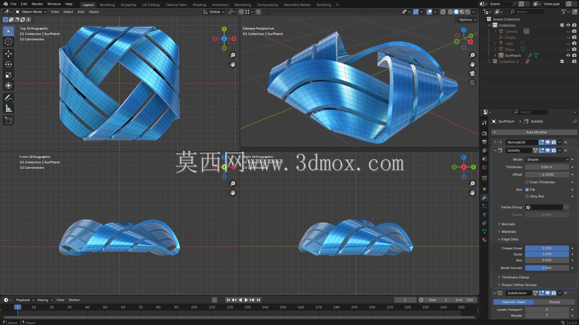 Yüzey Modelleme 3 - D?ngü