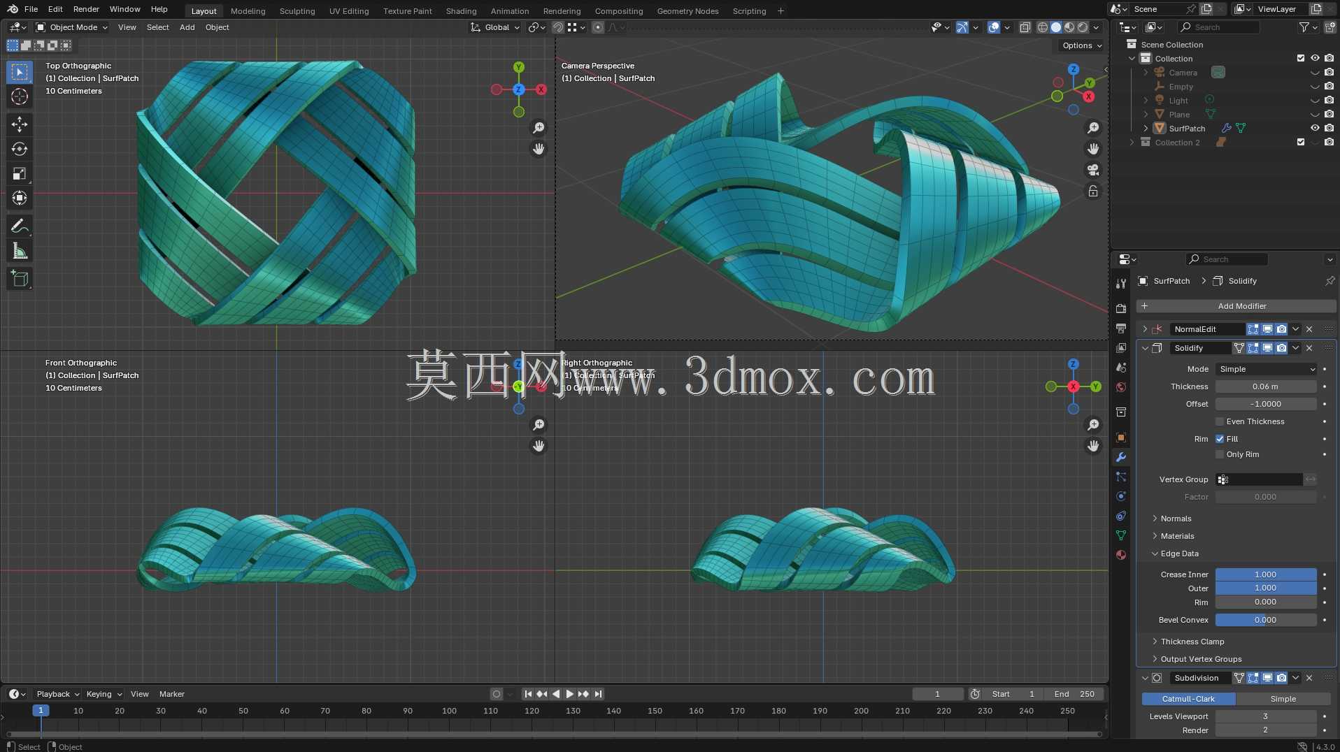 Yüzey Modelleme 3 - D?ngü