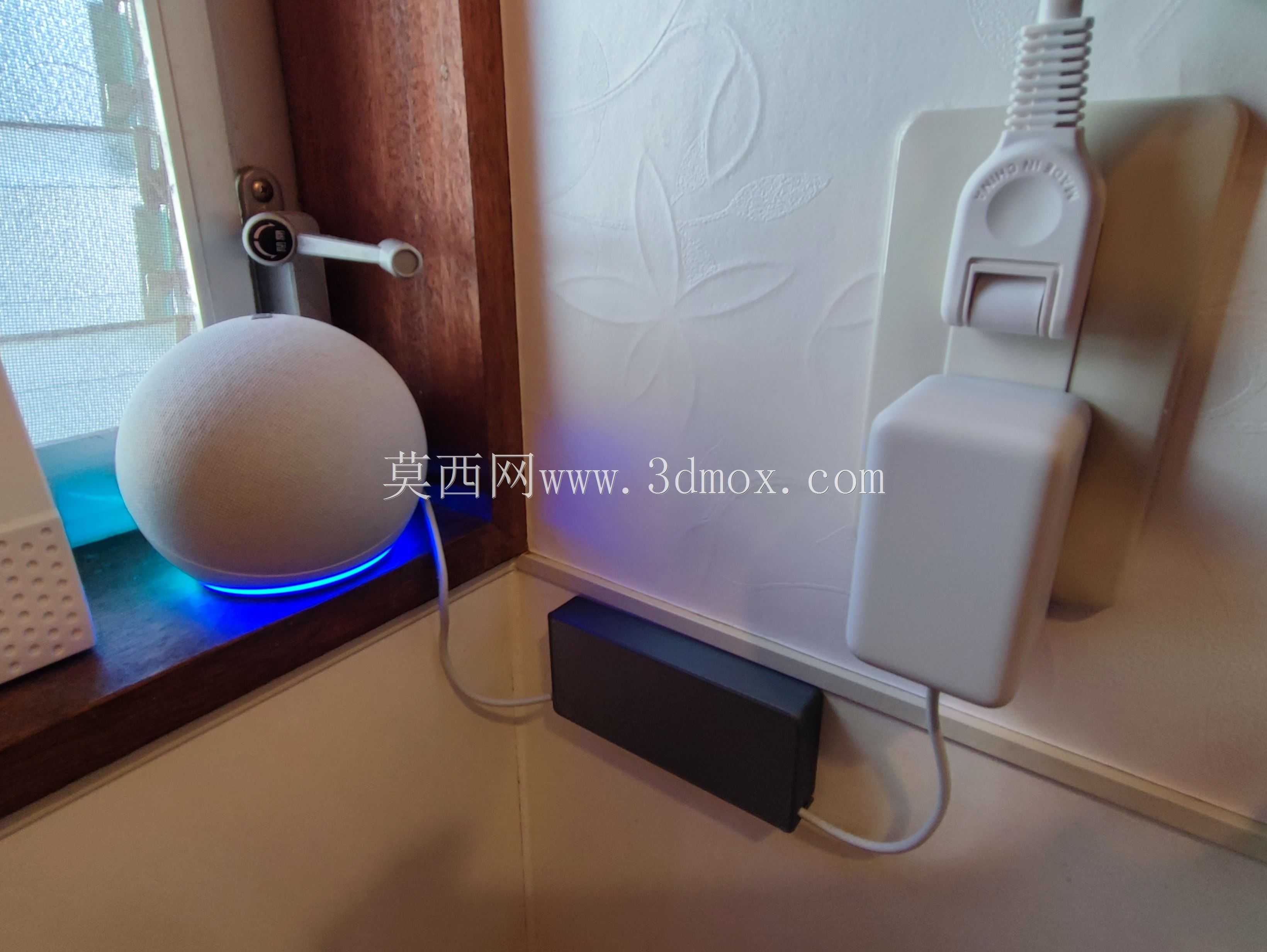 Echo Dot 电源线收纳盒