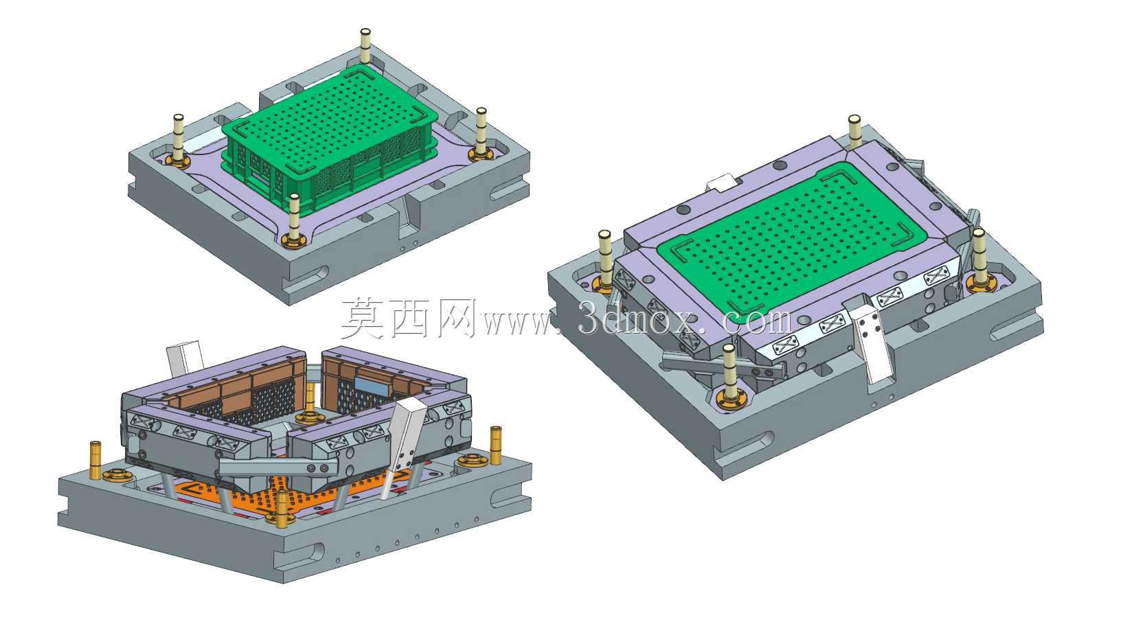 塑料篮模具