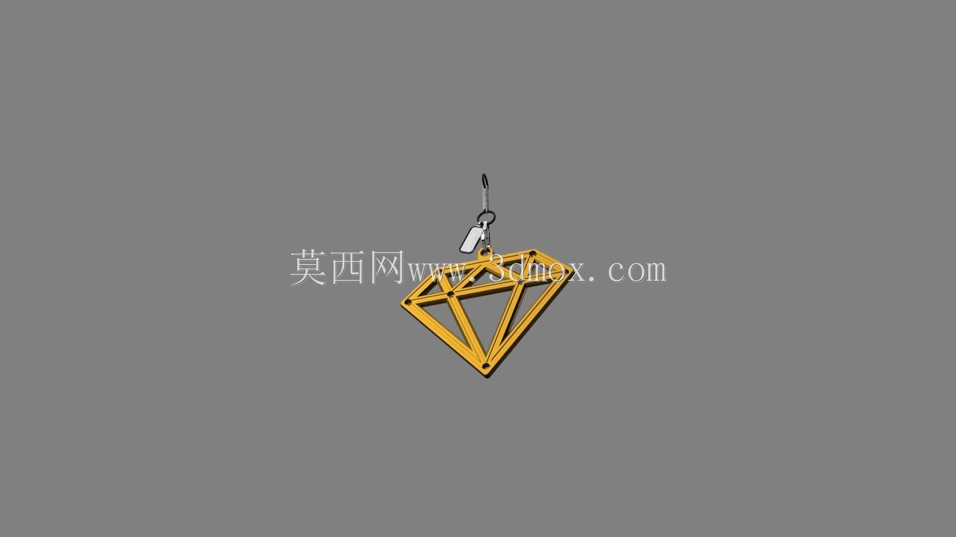 钻石吊坠