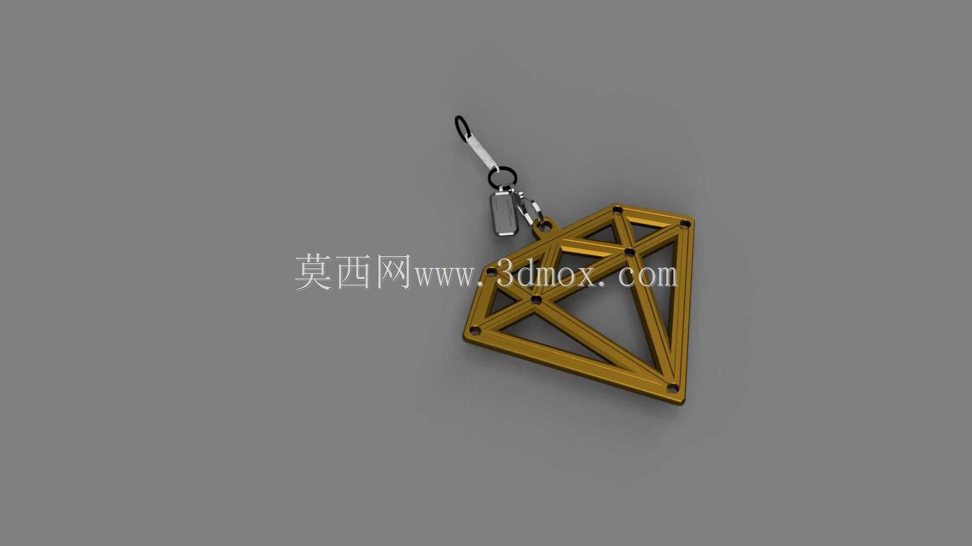 钻石吊坠