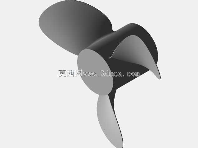 三叶螺旋桨