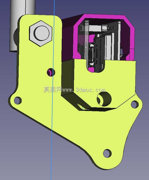 ����3D��ӡ����ESP32-CAM�У���װ�ڴ�ֱƽ����