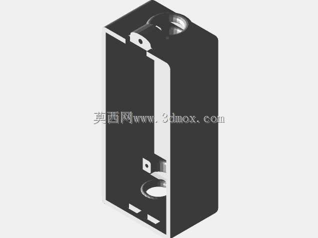 带盖的电气接线盒72x30x23mm