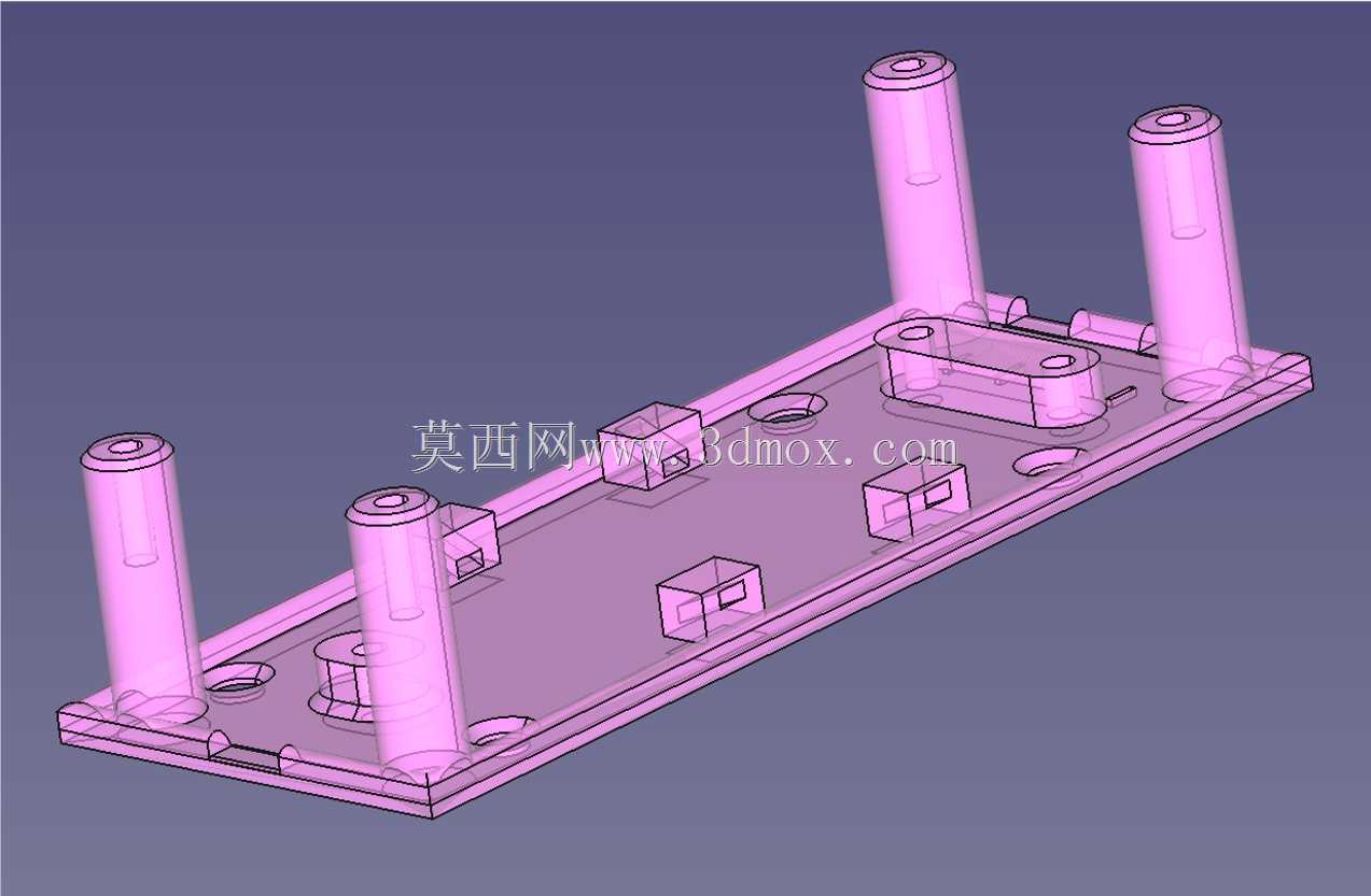 用于3D打印的参数化电气盒