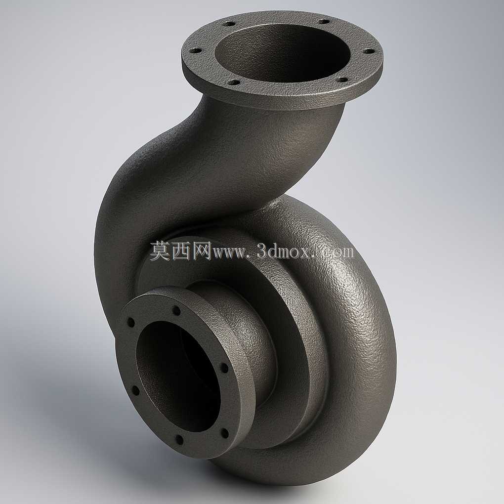带有 CFD 流动模拟的离心泵 (SolidWorks)