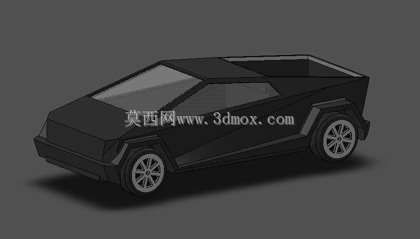 ��˹�� Cyber??truck �C ���ɹ������ֵĸ��� 3D ģ��