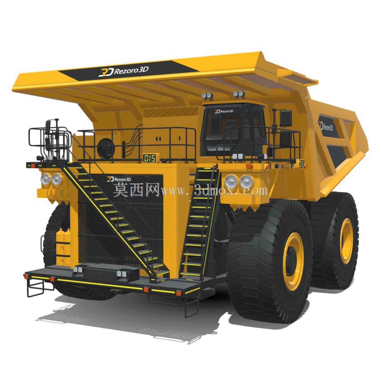 Rezoro3D 矿用自卸卡车 RD4000 3D 模型 - 第 020 部分