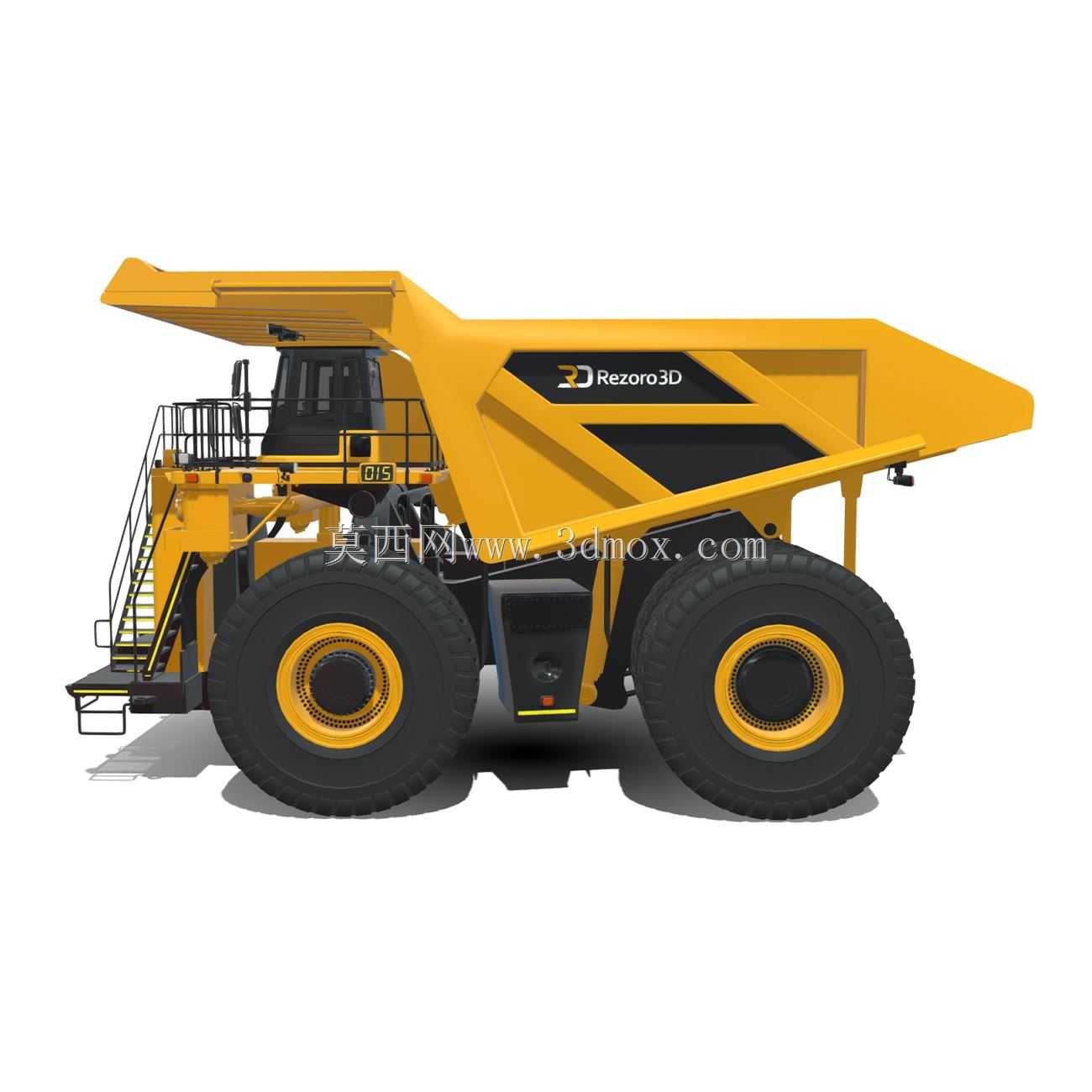 Rezoro3D 矿用自卸卡车 RD4000 3D 模型 - 第 020 部分