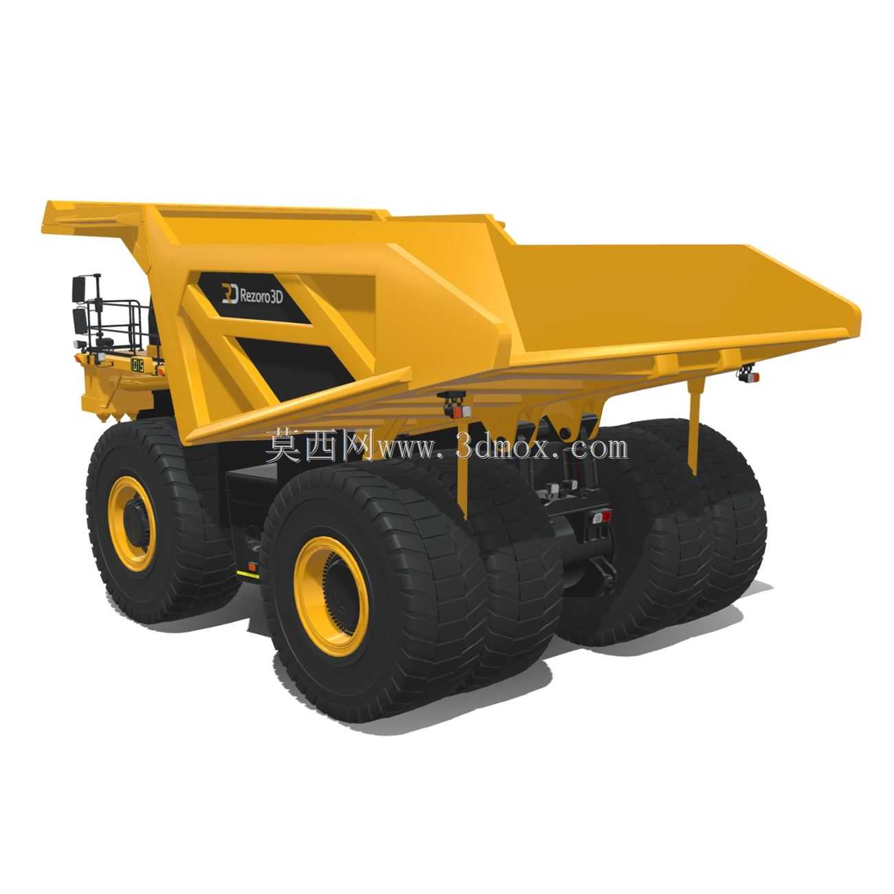 Rezoro3D 矿用自卸卡车 RD4000 3D 模型 - 第 020 部分
