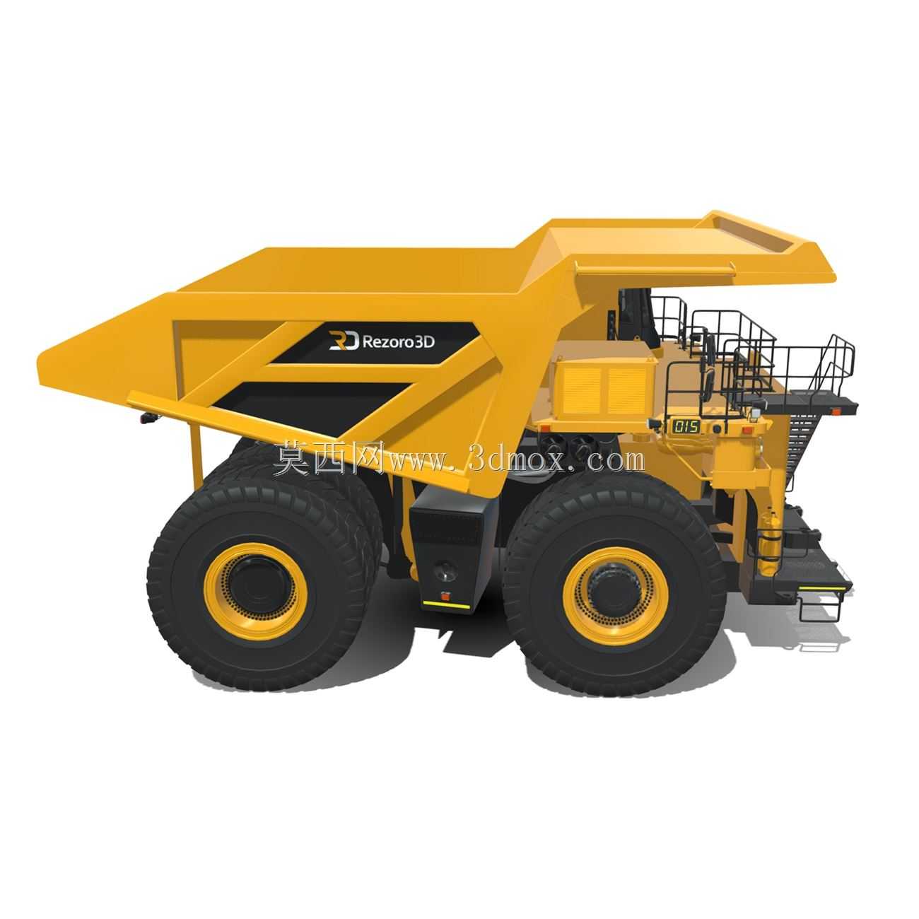 Rezoro3D 矿用自卸卡车 RD4000 3D 模型 - 第 020 部分