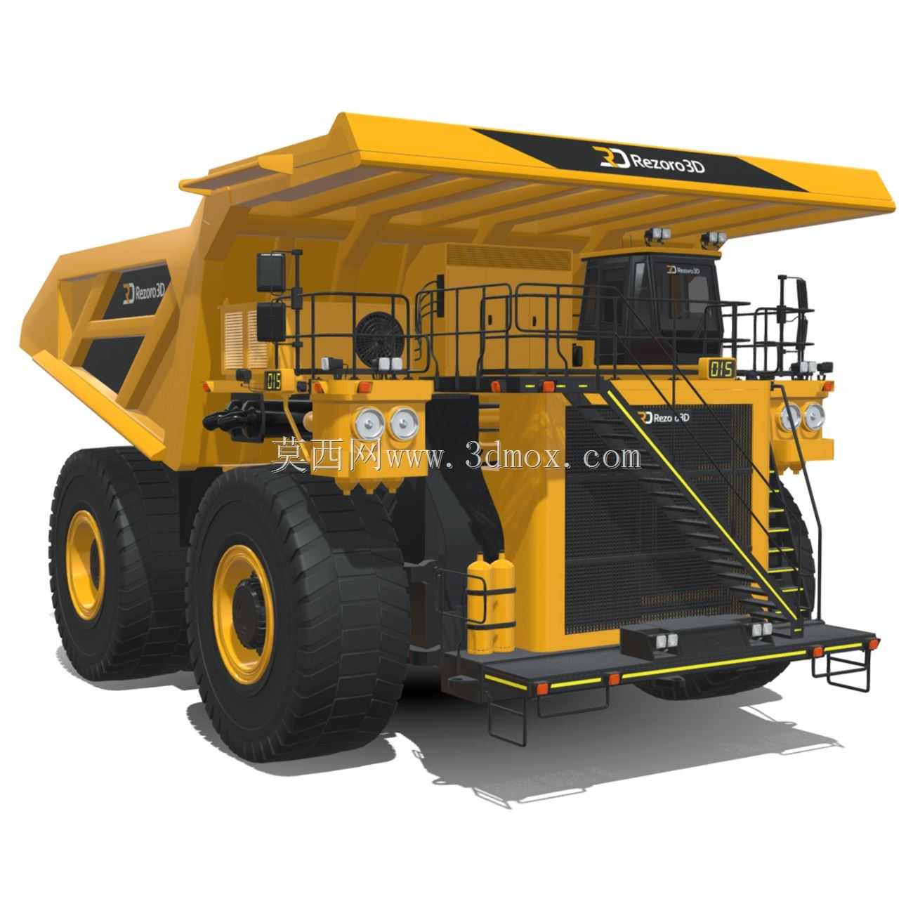 Rezoro3D 矿用自卸卡车 RD4000 3D 模型 - 第 020 部分