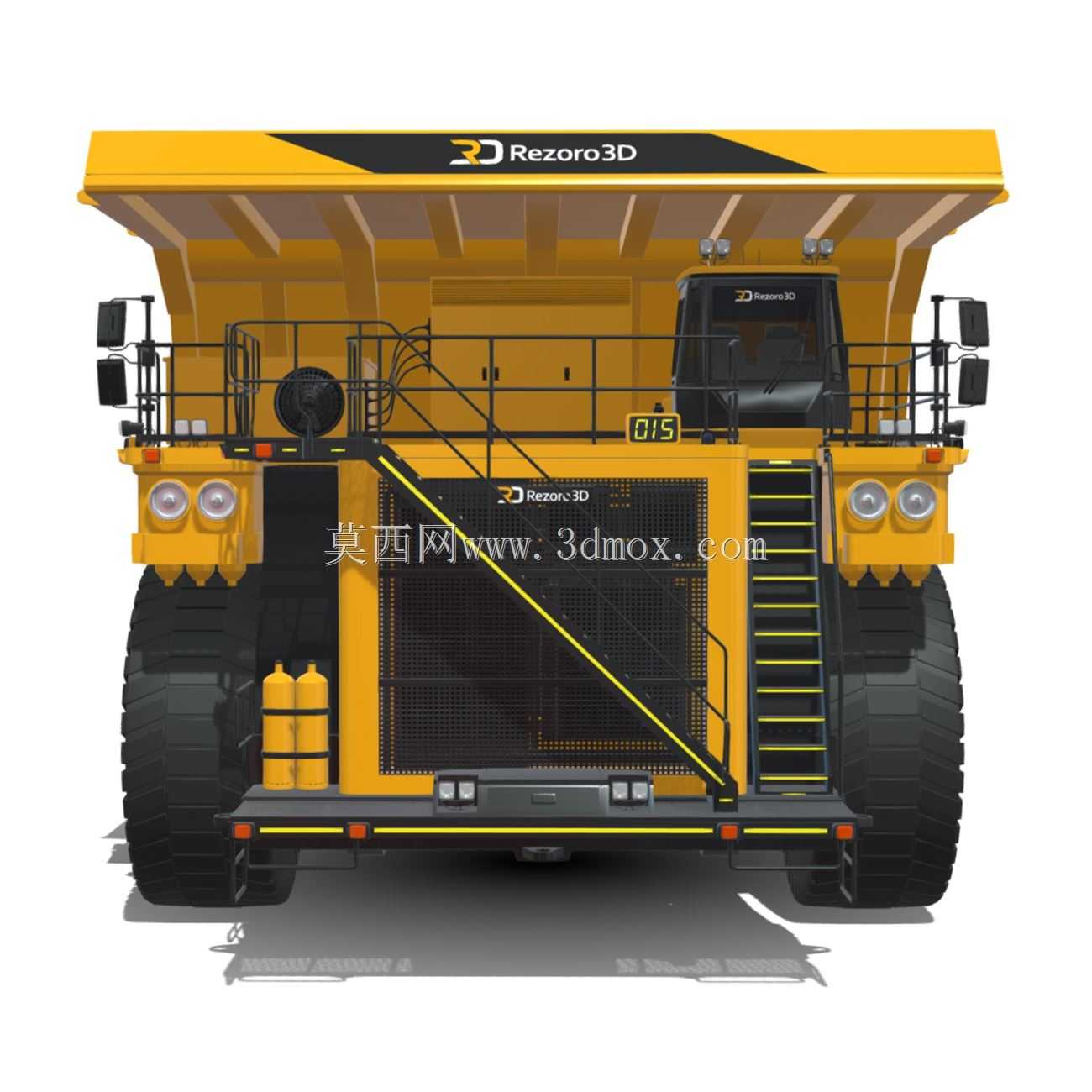 Rezoro3D 矿用自卸卡车 RD4000 3D 模型 - 第 020 部分