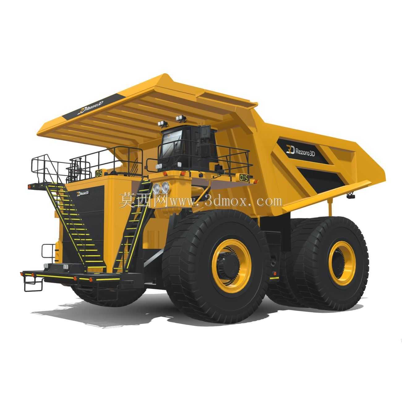 Rezoro3D 矿用自卸卡车 RD4000 3D 模型 - 第 020 部分