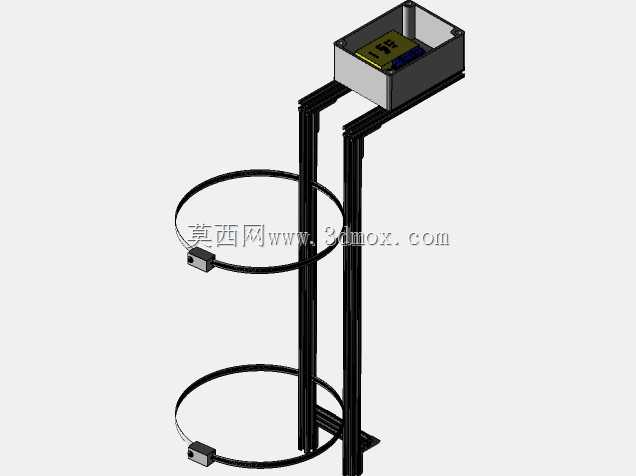 路灯柱洪水探测器