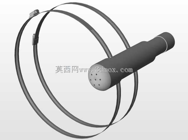 路灯柱洪水探测器