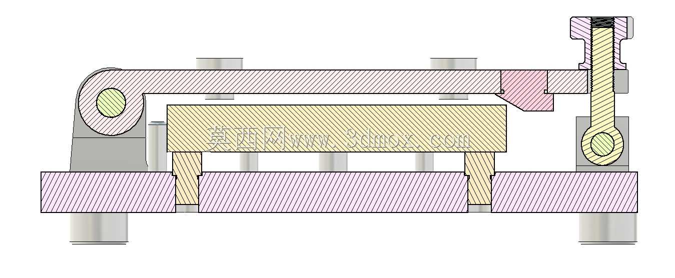 叶钻夹具