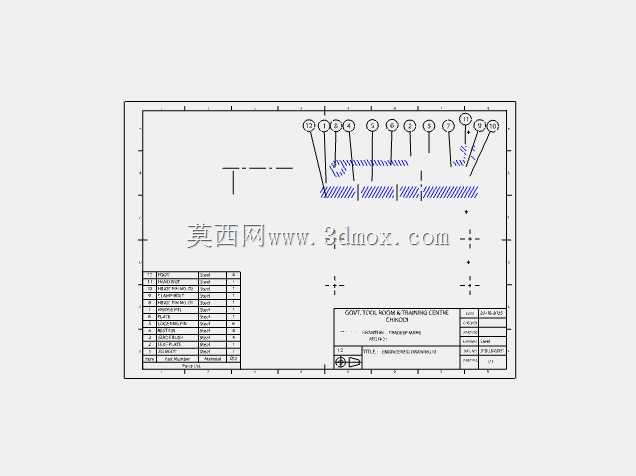 叶钻夹具