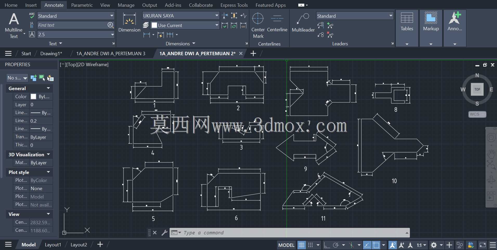 AUTOCAD �γ� 2