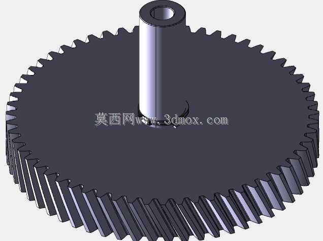 2级反向斜齿轮变速箱