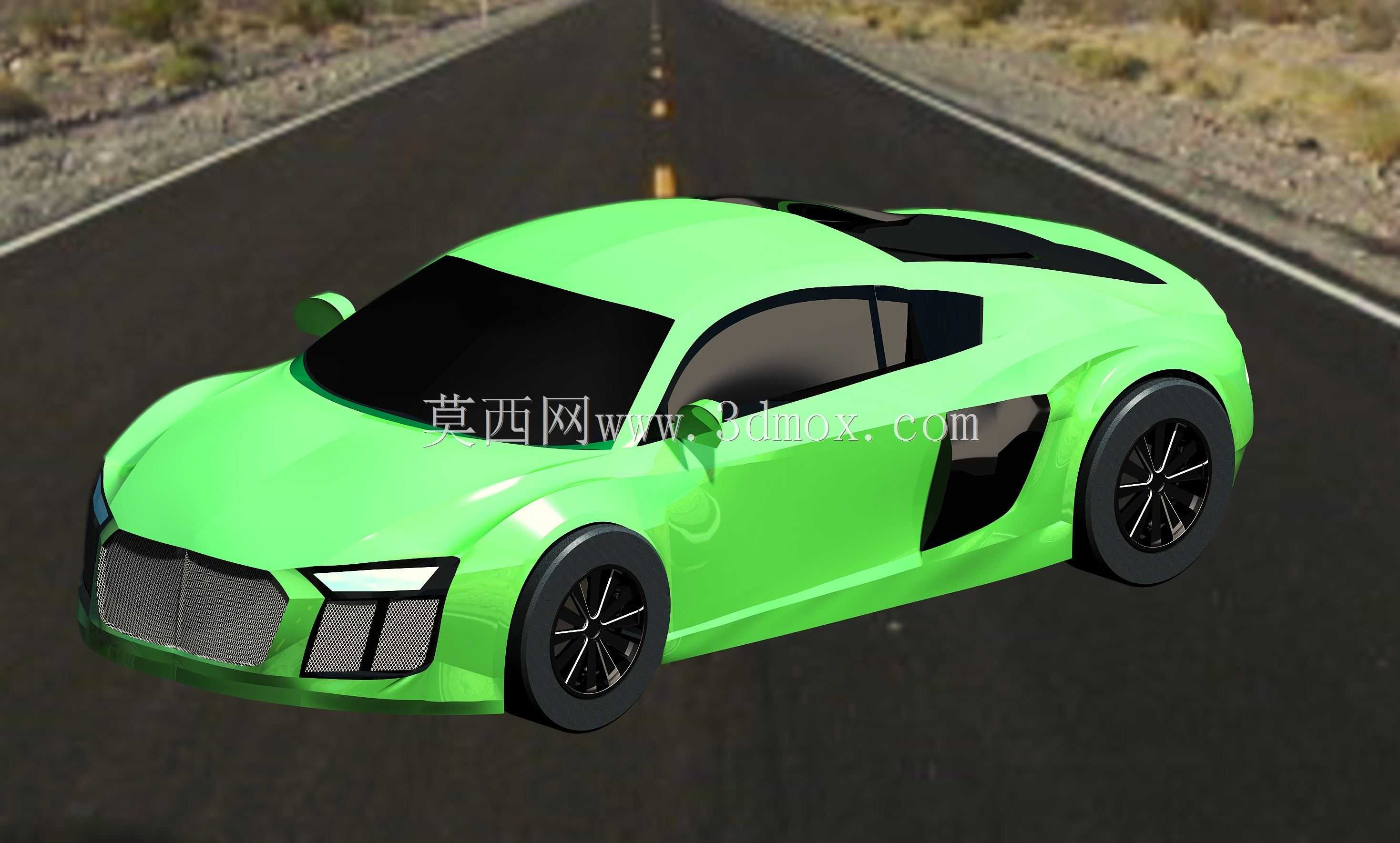 受奥迪 R8 启发的概念车身 | 在 CATIA V5 中进行曲面建模