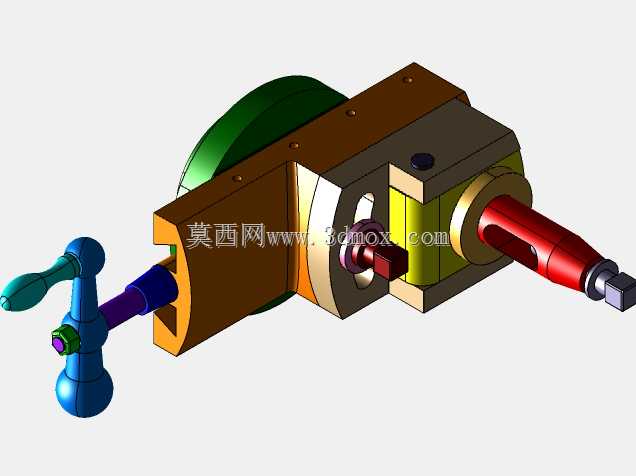 Der Werkzeugkopf des Formfr?sers Montage / Shaper 工具头组件
