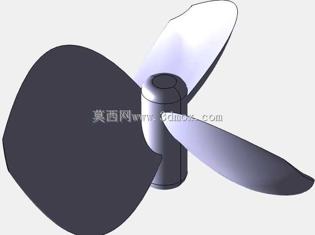 3叶船舶螺旋桨