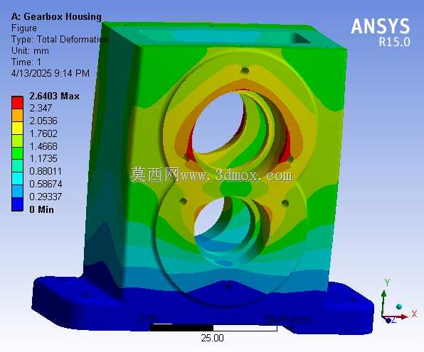 变速箱壳体设计 & FEA 分析 | CATIA V5 ANSYS Workbench
