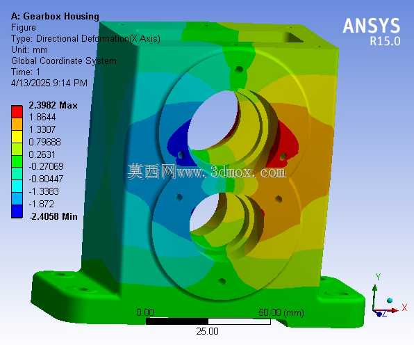 变速箱壳体设计 & FEA 分析 | CATIA V5 ANSYS Workbench