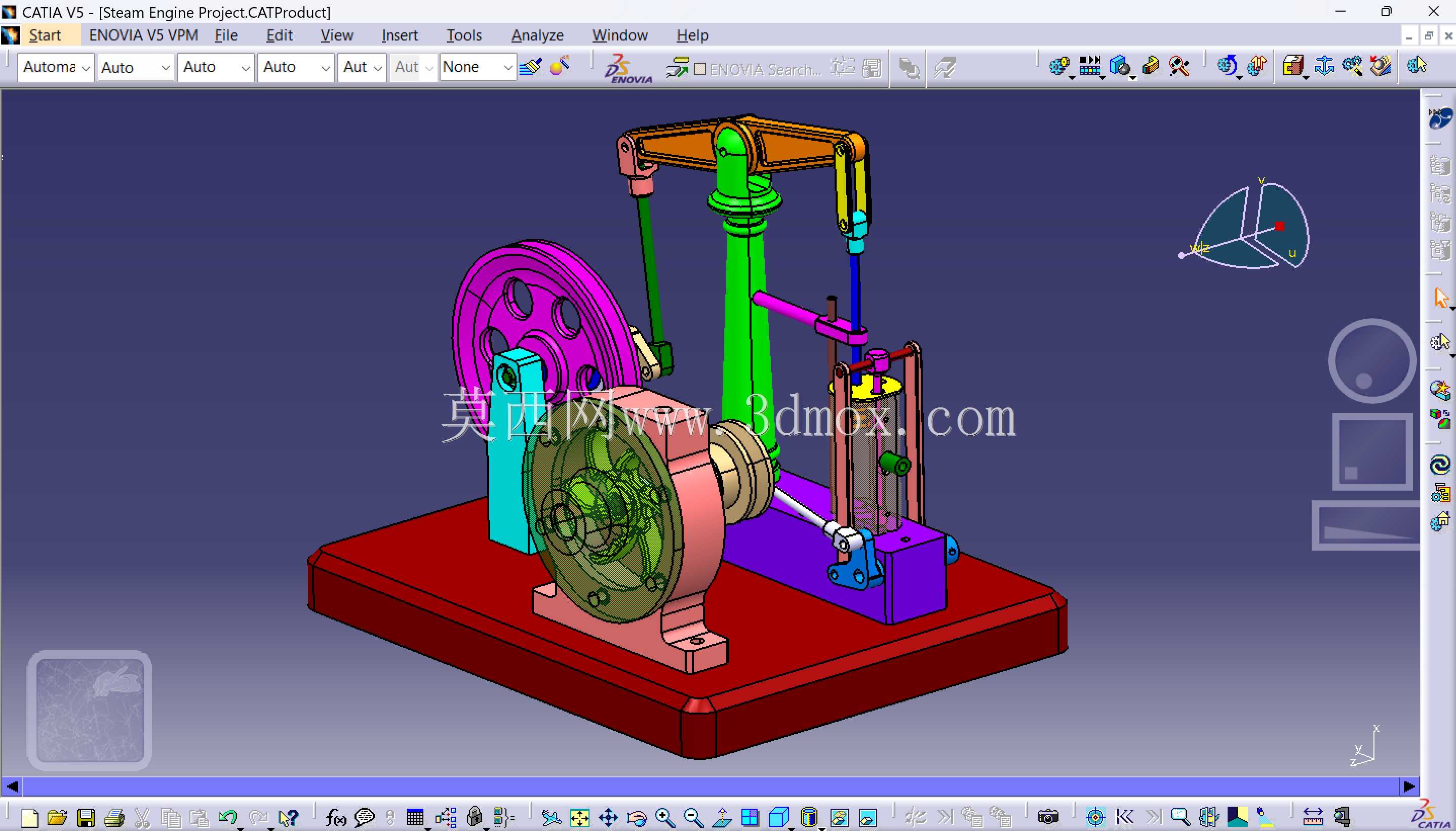 ������װ��ͷ��� (CATIA V5)