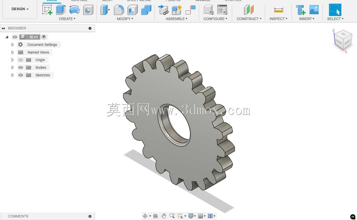 ������ �C Fusion 360 CAD ģ��
