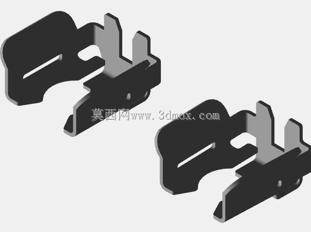 用于固定燃油喷射器的夹子(从博世官方网站重新上传)。