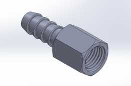 Adaptador para mangueira rosca f��mea 1/4
