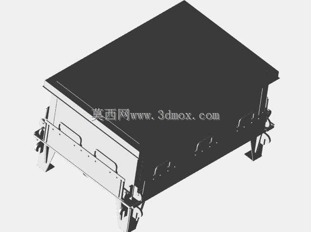 侧落式集装箱(打开和关闭)自动锁定