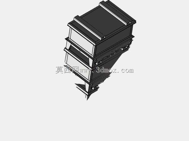 侧落式集装箱(打开和关闭)自动锁定